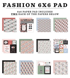 Echo Park Paper Pad 6x6" - Fashion